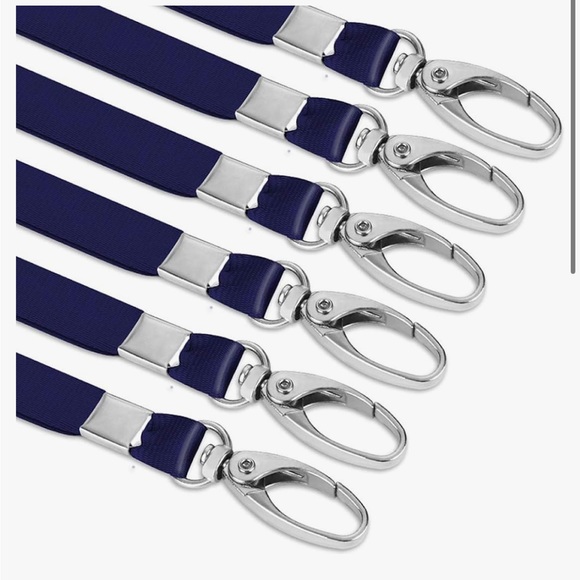 Bulk 50 Pack Lanyards for Id Badges - Picture 1 of 5